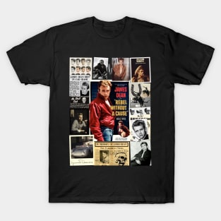 James Dean Rebel Collage T-Shirt